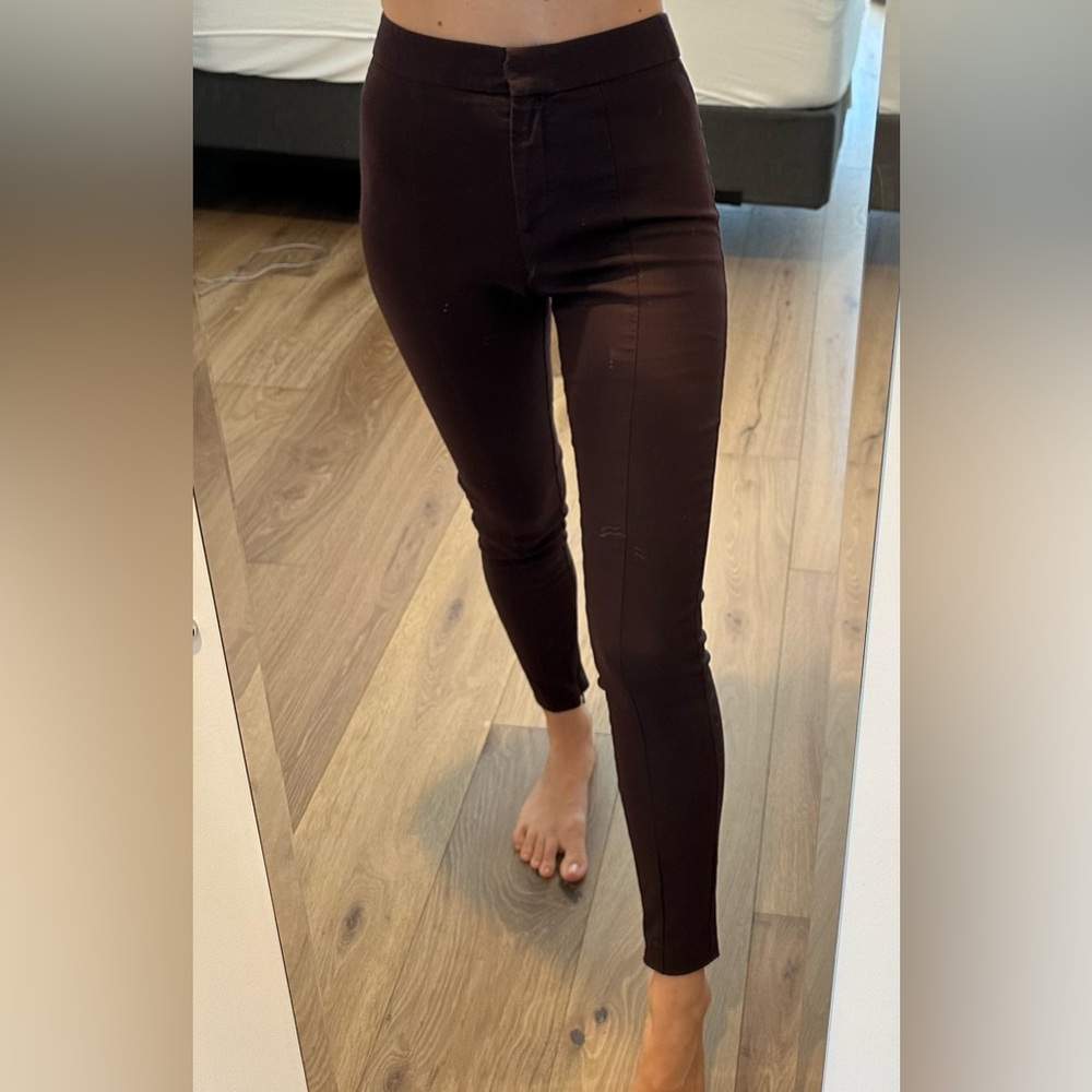 REISS Burgundy Pants, Size 0